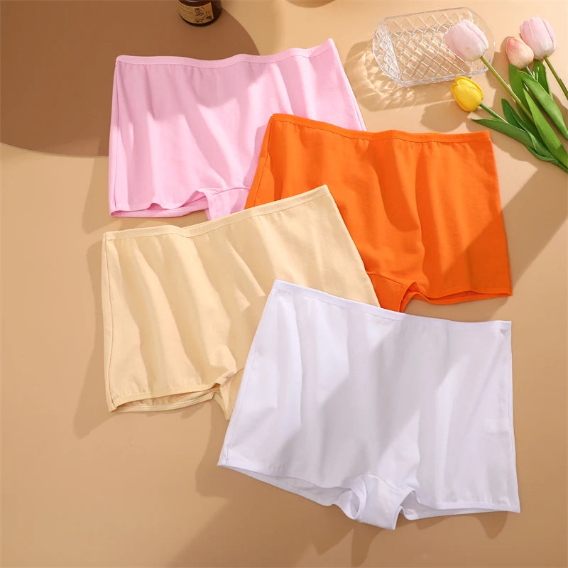Women's Cotton Seamless Boyshorts - Comfort Sports Underwear