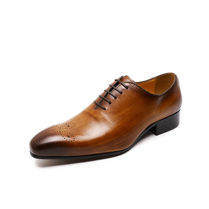 Men's Oxford Leather Shoes Size 6-13