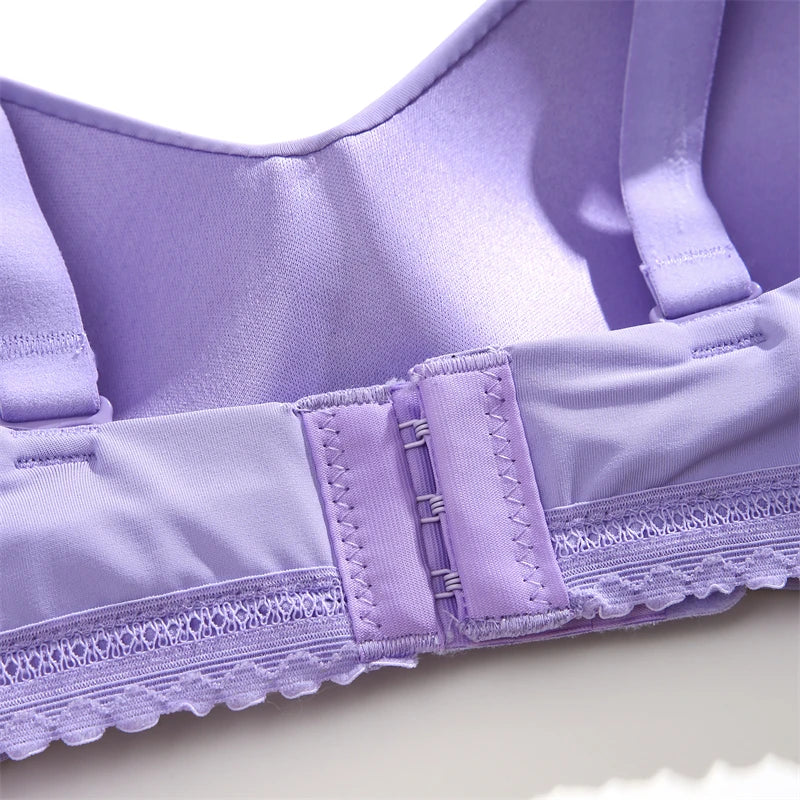 Women's Seamless Bra Wireless Adjustable Push Up Brassiere Comfort Soft Underwear Lingerie