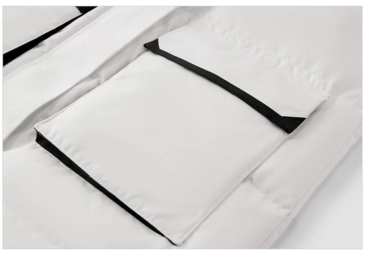 Long Down Jacket - Winter Windproof Warm Loose Casual Coat