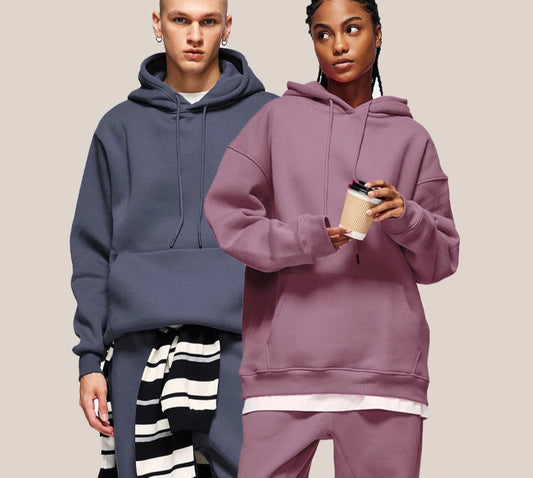 Unisex 350G Fleece  Velvet Warm Hoodie