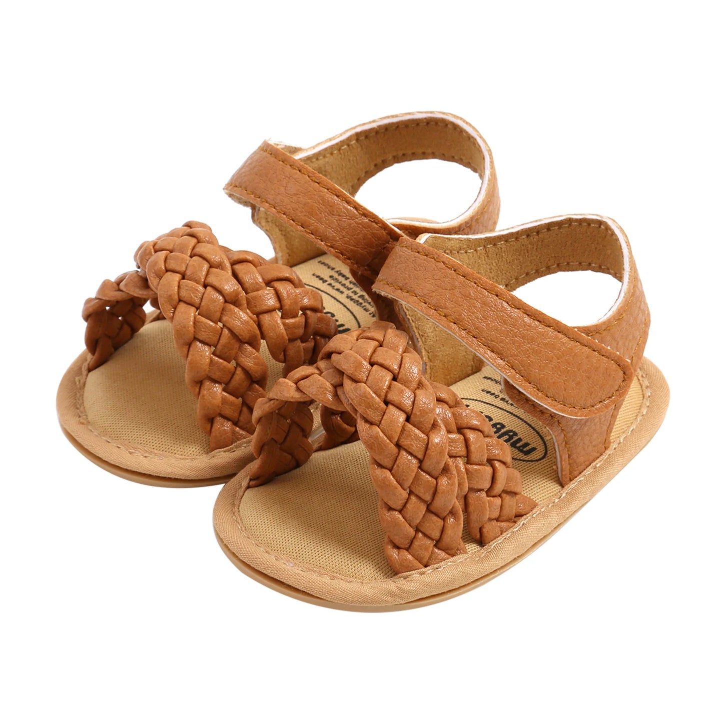 Infant Baby Boys Girls Sandals Summer Soft Sole Open-toed Walking Shoes