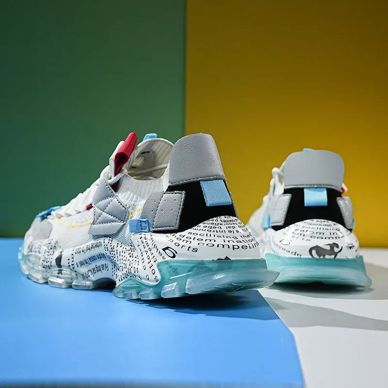 Men's Casual Sneakers | Chunky Sport Running Shoes | Non-slip Platform Shoes