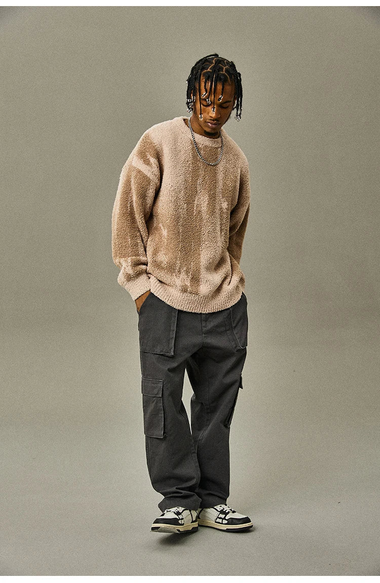 Men's Gothic Vintage Pullover Sweater