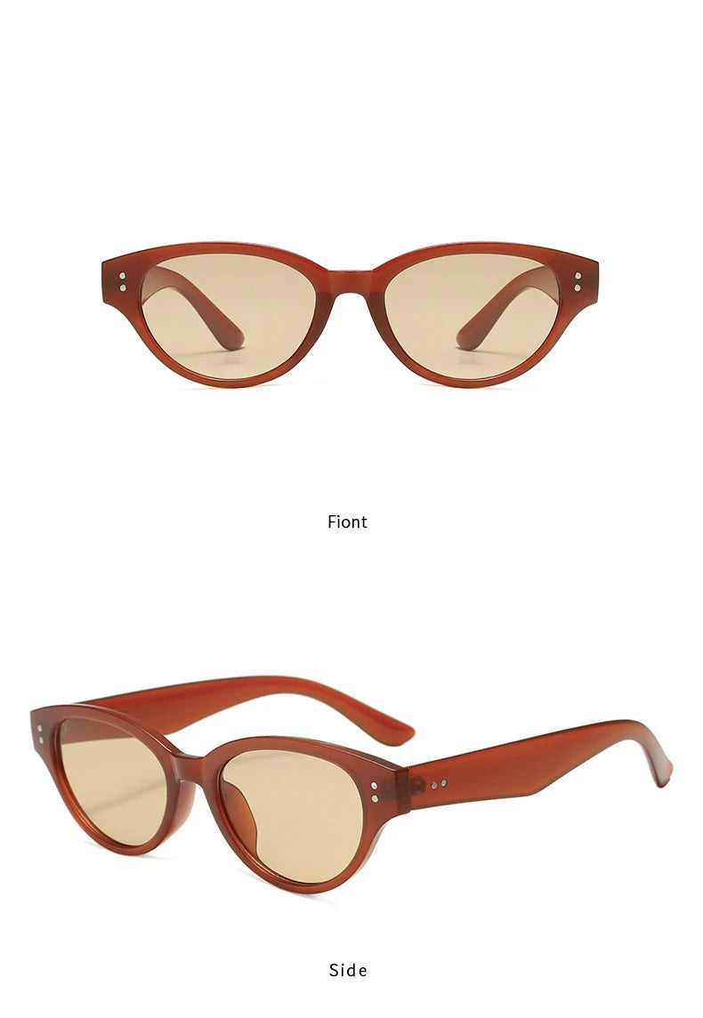 Small Square Sunglasses - Trendy Vintage Hip Hop Eyewear UV400 for Women & Men