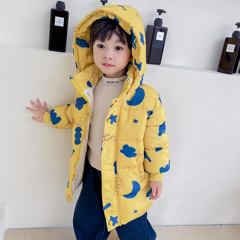 Children's Cotton Windbreaker Coat Jacket For Kids 2-7 Years