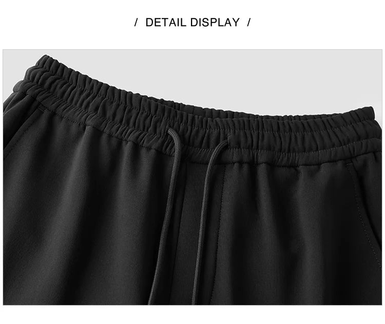 Winter Women's Fleece Wide Leg Pants - Black Cargo Streetwear Casual