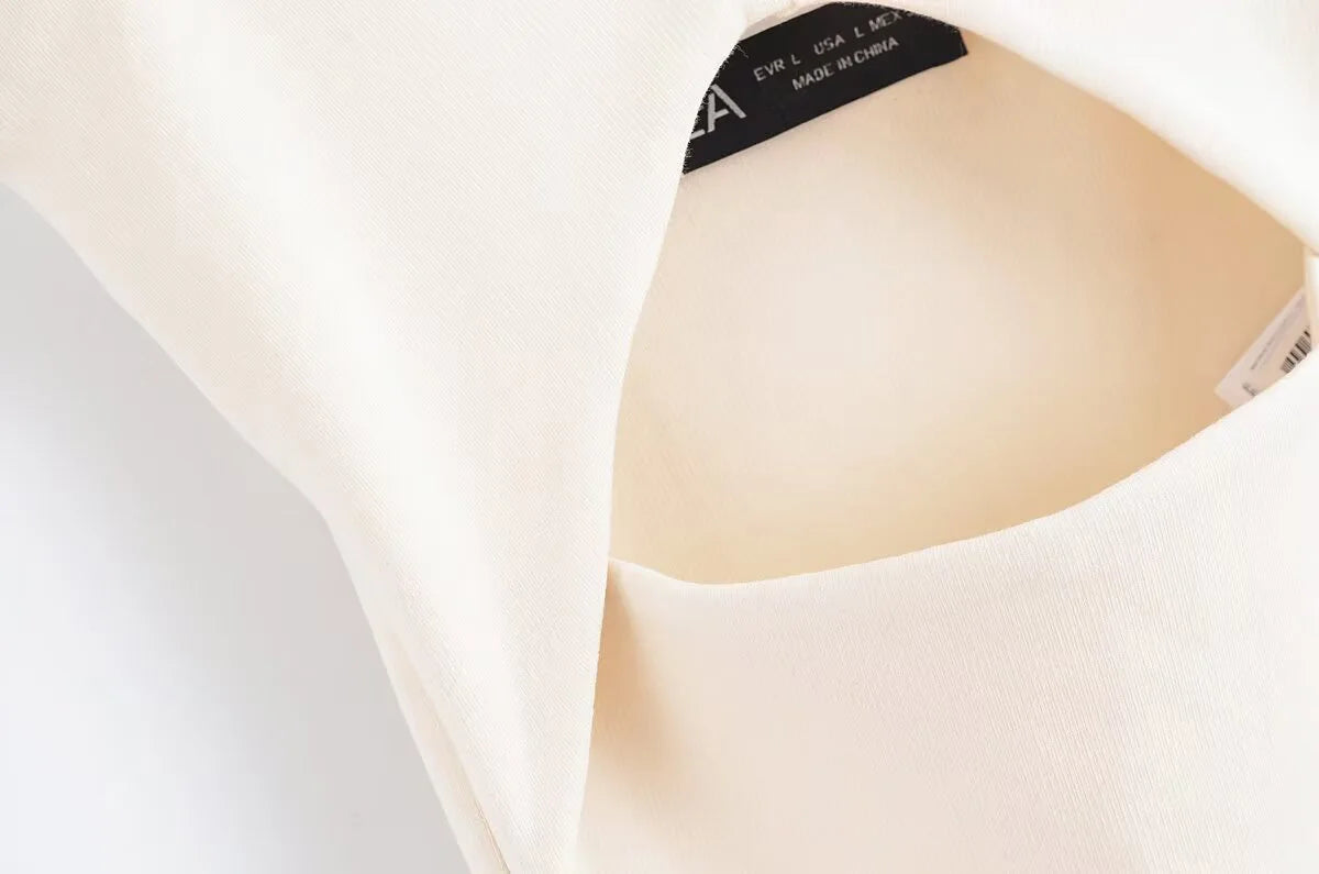 White Suspender Maxi Dress - French Style Casual Summer Dress