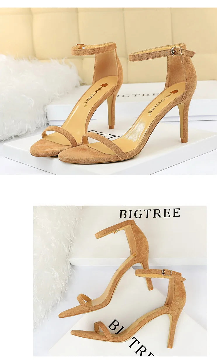 Women's Open Toe Summer High Heels Stiletto