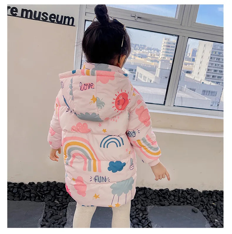 Children's Cotton Windbreaker Coat Jacket For Kids 2-7 Years