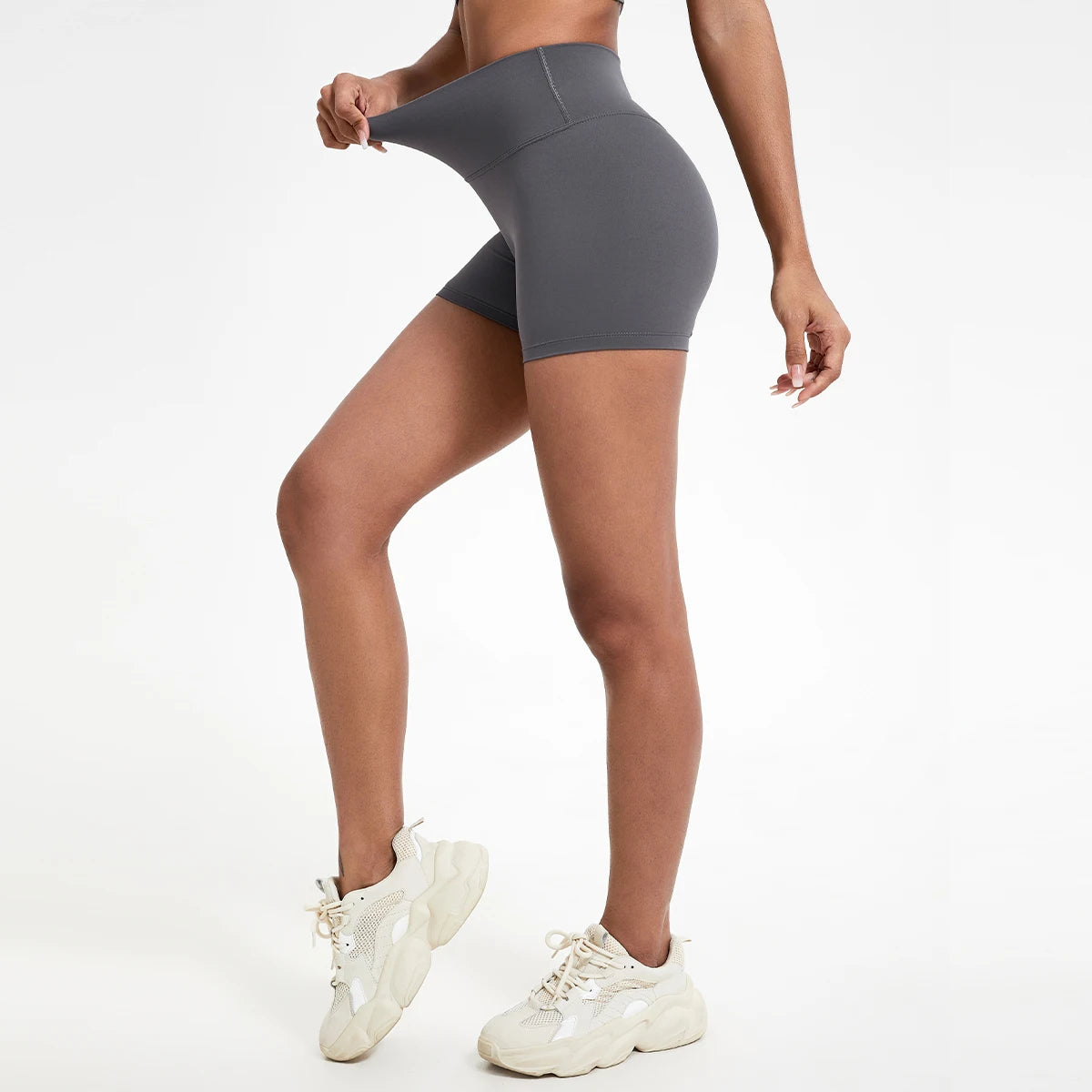 Women's Running Sports Buttock Lift Gym Leggings Cycling Slim Fit Workout High Waist Yoga Shorts