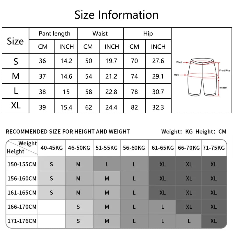 Cross Waist Gym Shorts - High Waist Breathable Cycling Yoga Shorts