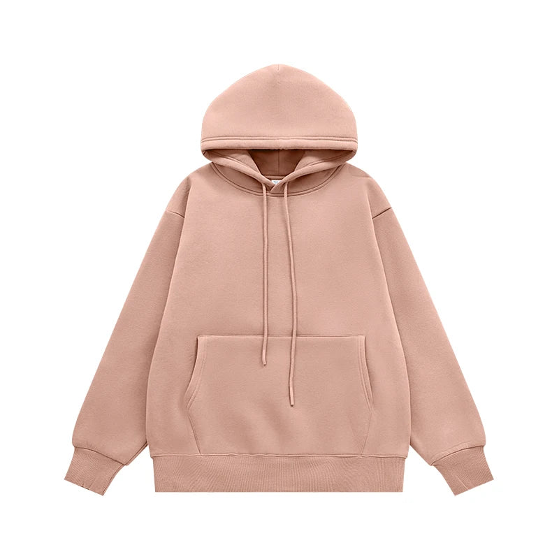 Unisex 350G Fleece Velvet Warm Hoodie