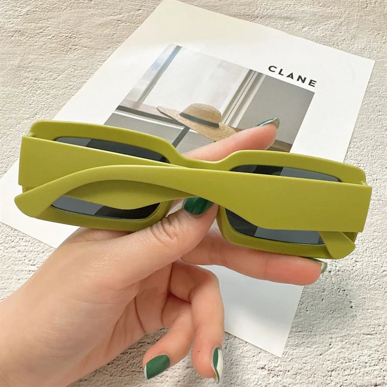 Women's Sunglasses Retro Square Eyewear Anti UV Sunshade Sunglasses UV400