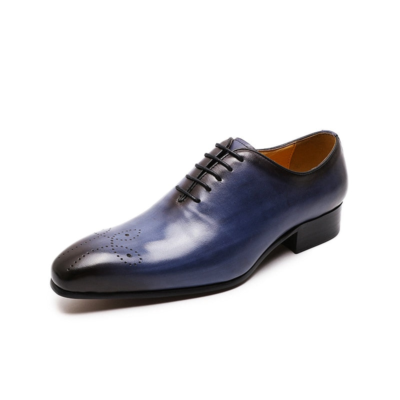 Men's Oxford Leather Shoes Size 6-13
