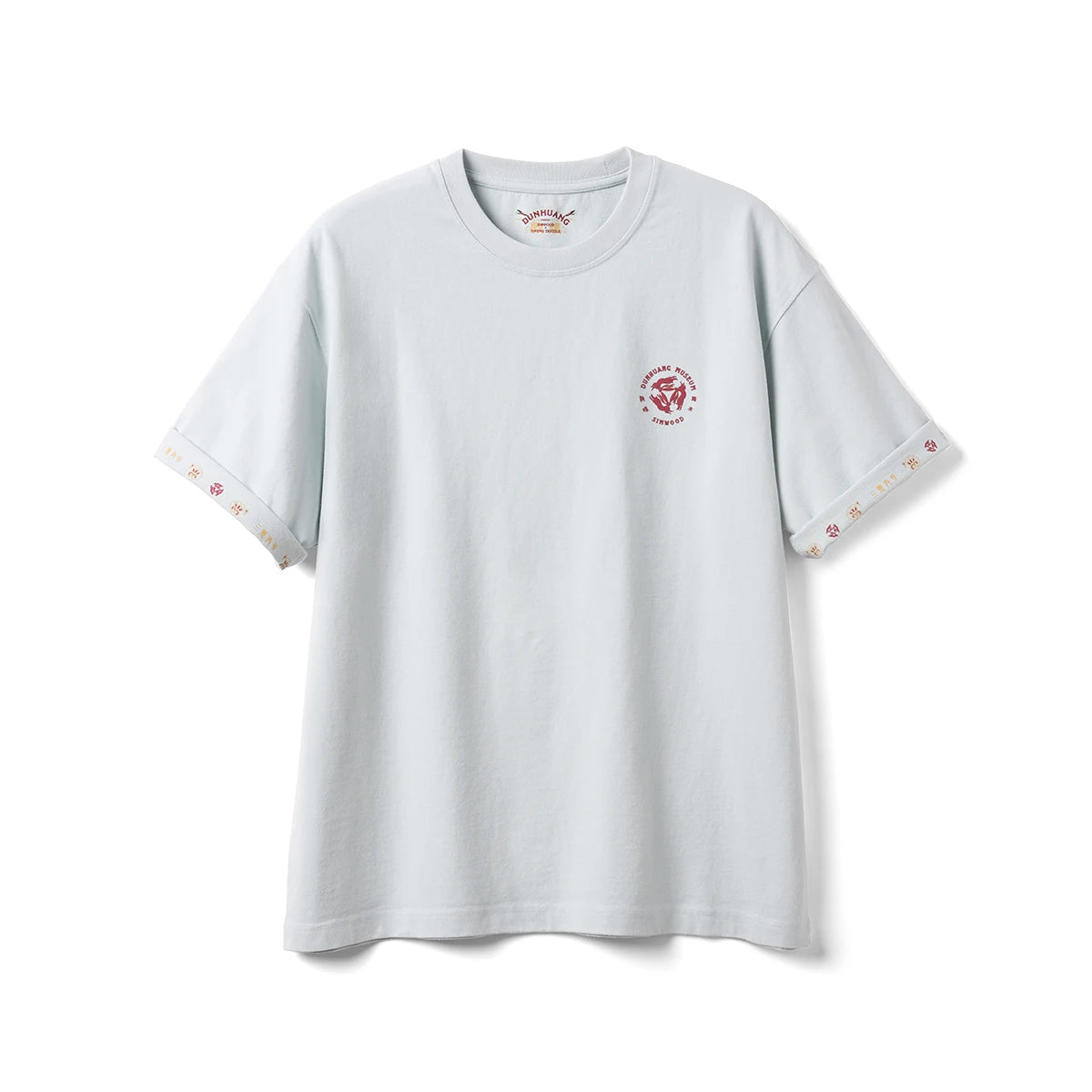 Dunhuang Museum Oversize Cotton T-Shirt - Premium 270gsm Brushed Fabric