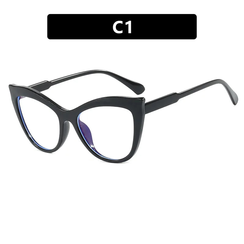 Fashion Cat Eye Glasses - Women's Anti Blue Light Computer Eyewear