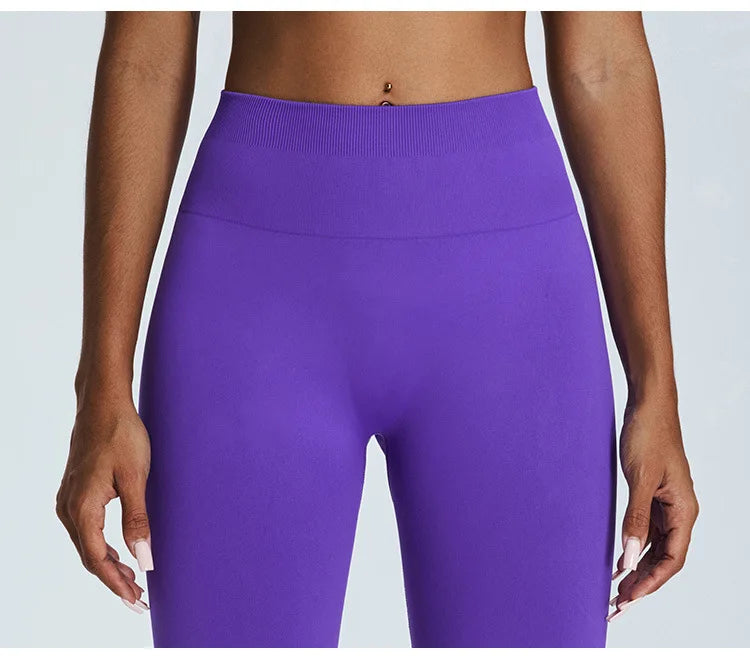 Women's High Waist Yoga Pants Fitness Running Tights Push Up Sports Gym Workout Leggings