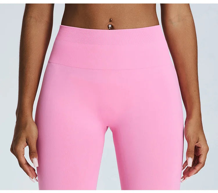 Women's High Waist Yoga Pants Fitness Running Tights Push Up Sports Gym Workout Leggings