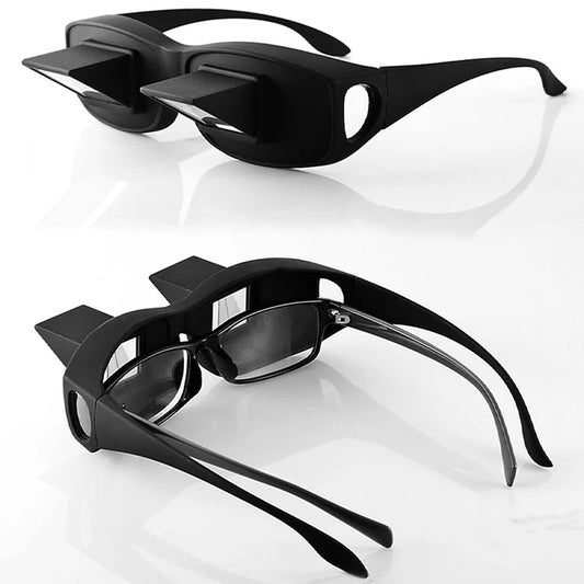 Horizontal Lazy Reading Glasses - Lie Down TV Watching Eyewear for Men & Women