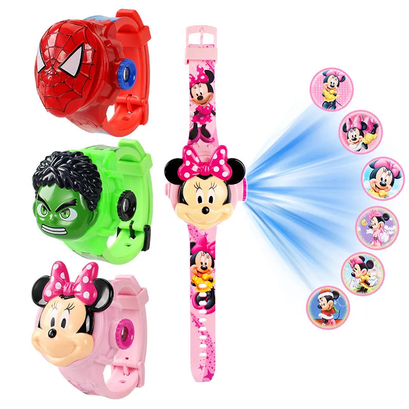 Kids Digital Watches with 3D Projection
