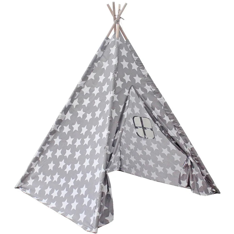 110×110×140cm Baby Playpen Children’s Toy Tent Wigwam Indoor Tipi Play House