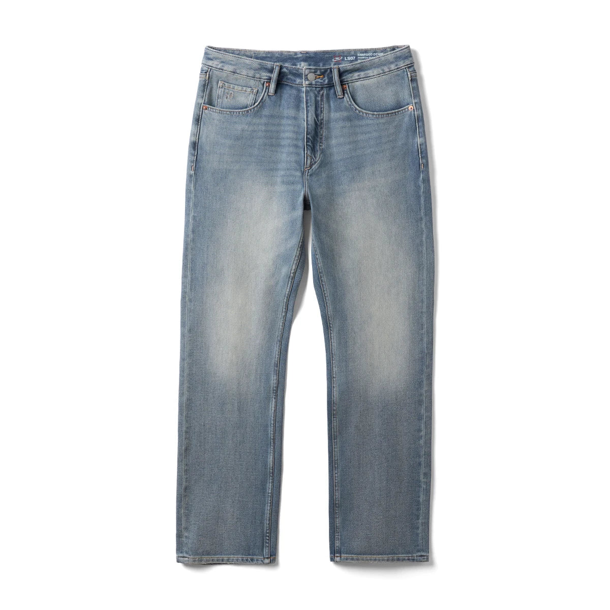 Men's Stretch Denim Jeans - 11oz Elastic Lycra Loose Straight Plus Size