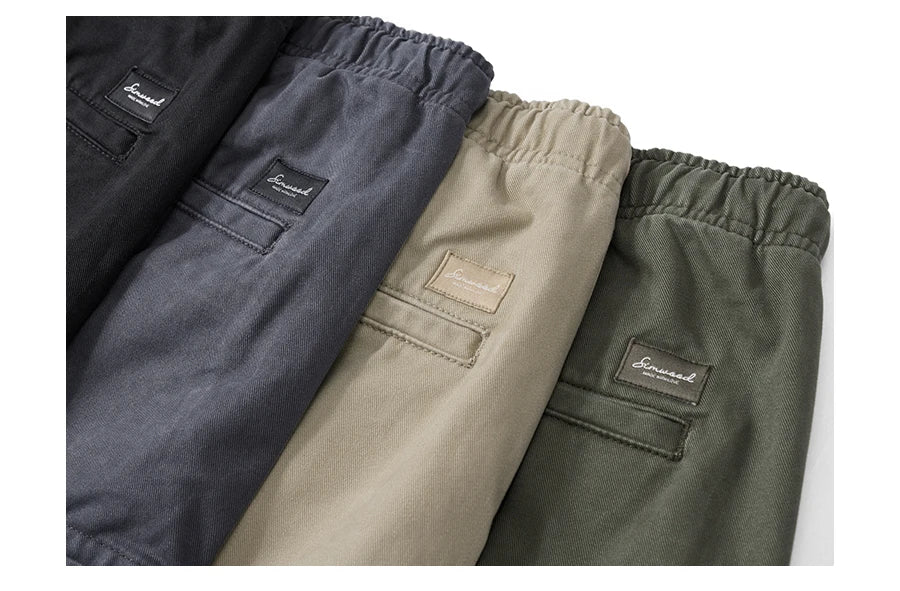 Men's Loose Cargo 320gsm Lightweight Outdoor Vintage 100% Cotton Shorts