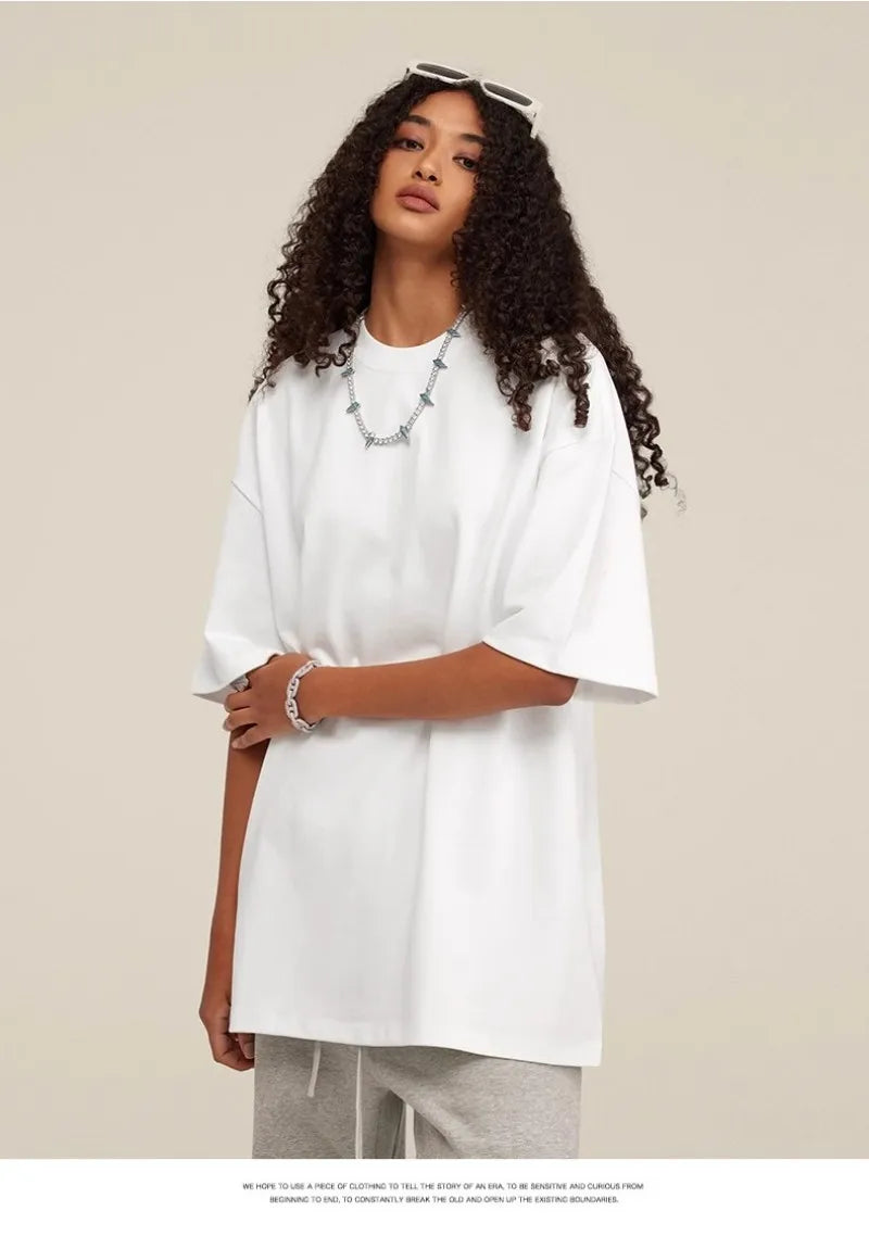 Unisex Summer Oversize Short-sleeved Loose T-shirt