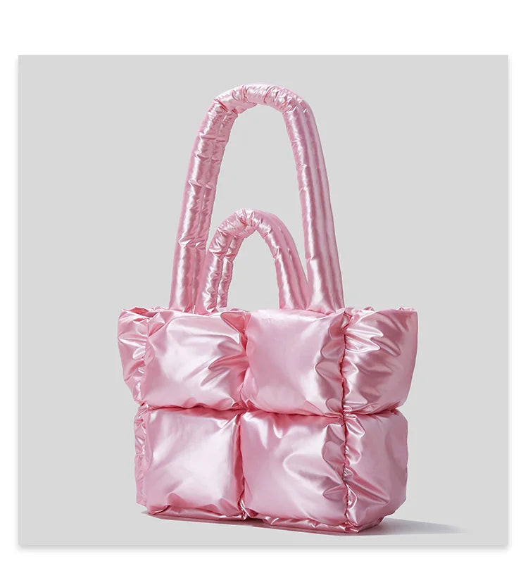 Women's Padded Tote Handbag
