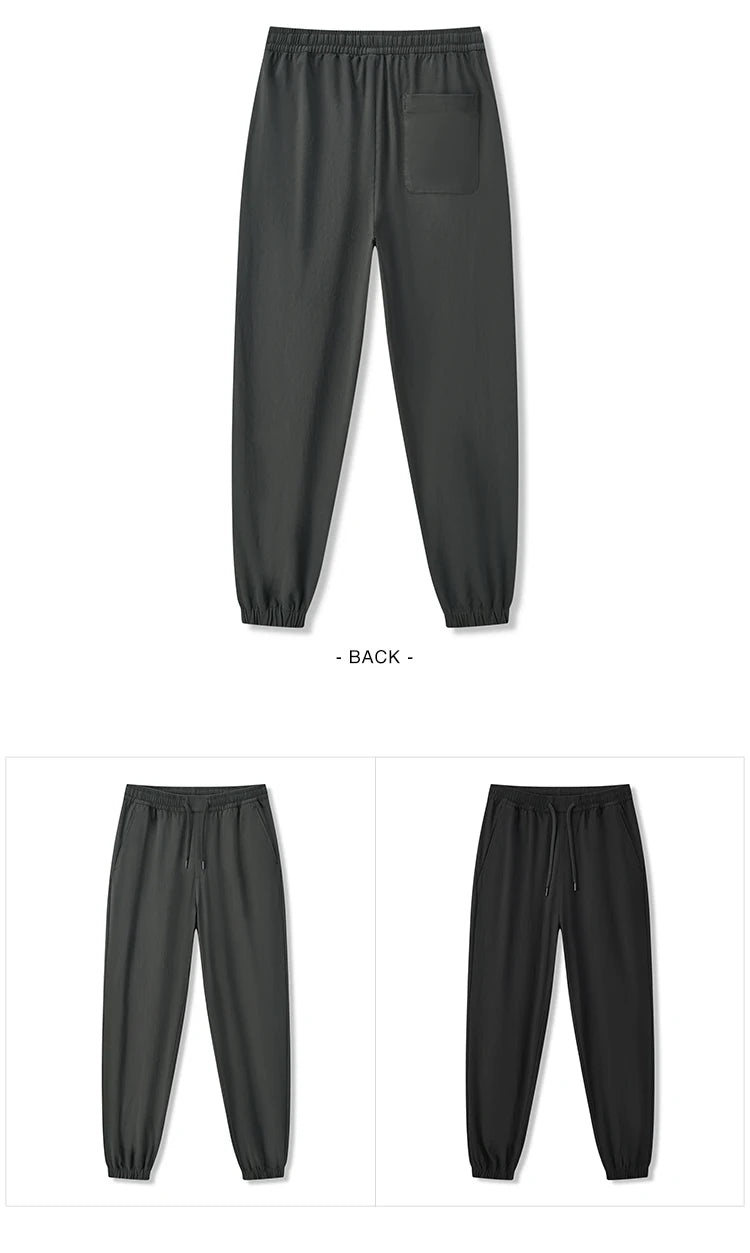 Men's Thickened Brushed Jogger Pants - Winter Athletic Casual Sportswear