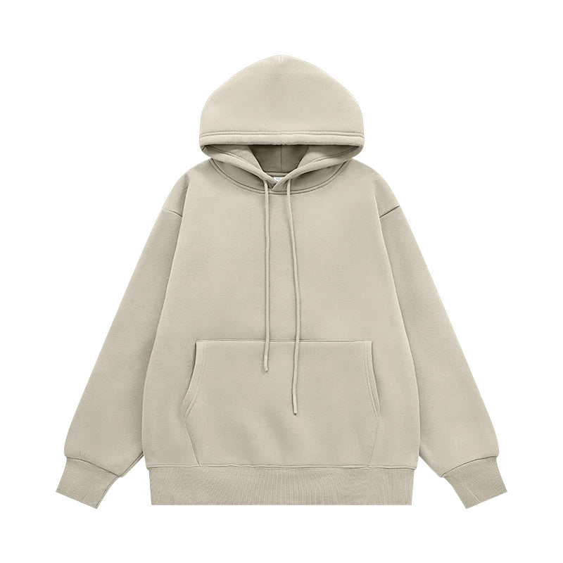 Unisex 350G Fleece Velvet Warm Hoodie