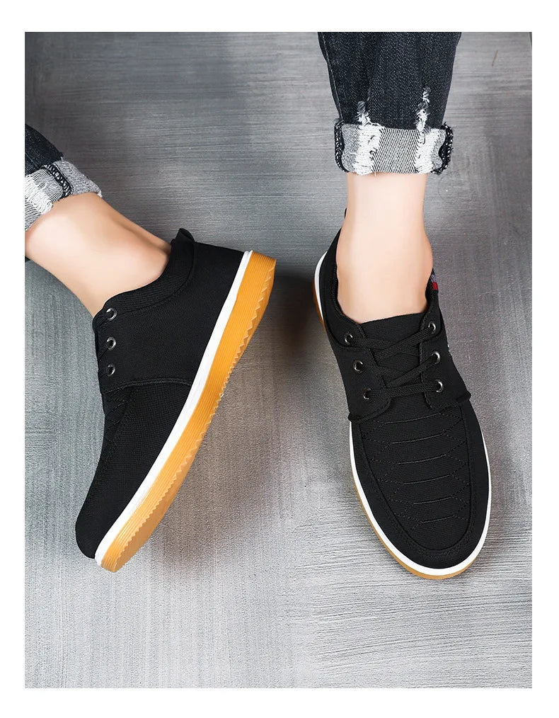 Men's Summer Casual Running Sport Lace Up Flats Sneakers Lightweight Shoes