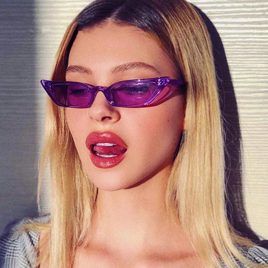 Women's Small Vintage Cat Eye Sunglasses