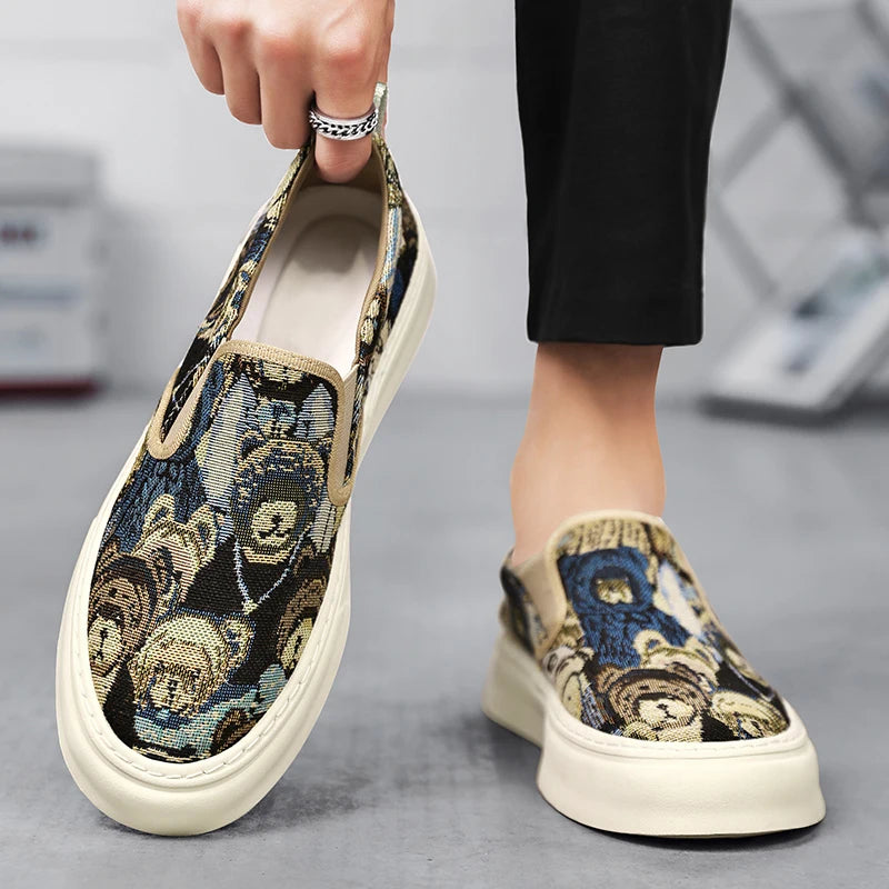 Men's Casual Slip-on Canvas Shoes