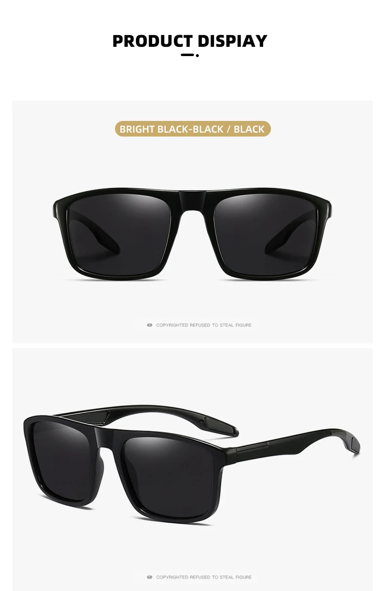 Vintage Polarized Sunglasses - Luxury Designer Style for Men & Women