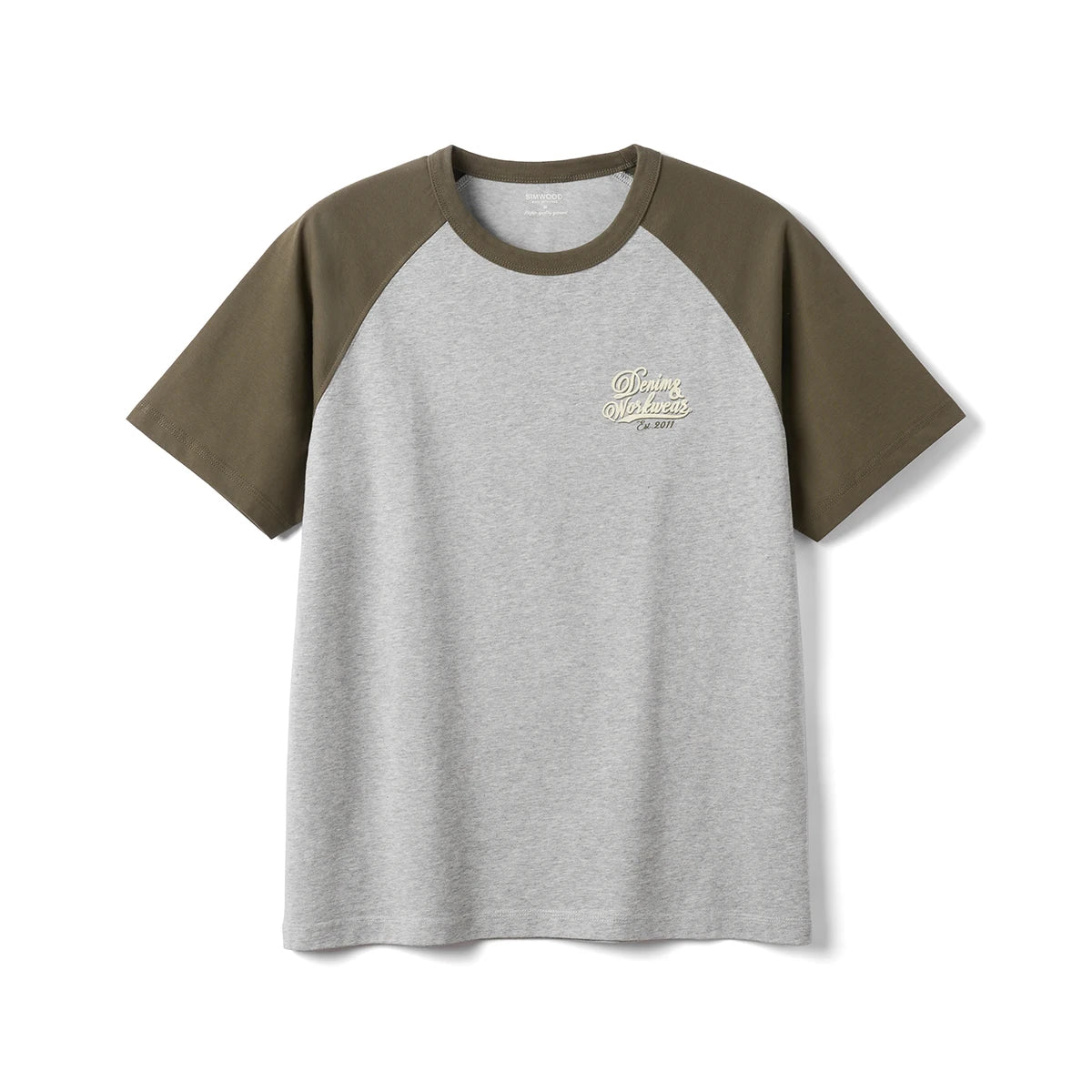 Men's Summer 240gsm Cool Feeling Sorona Fabric Oversize Raglan Sleeve Athletic Sports Gym Workout T-Shirt
