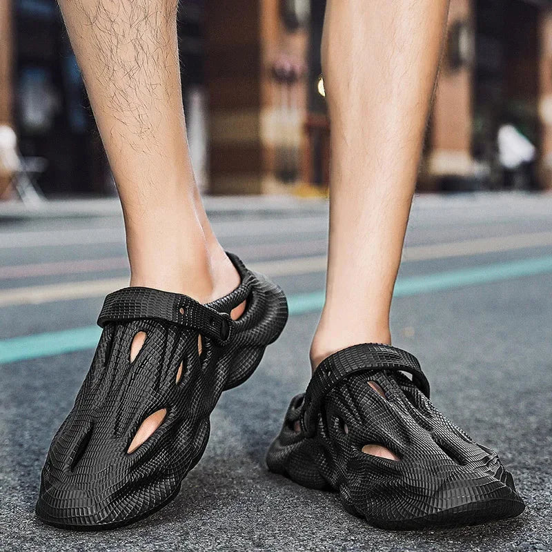 Unisex Summer Slippers Camouflage Outdoor Sandals Clogs Beach Slippers Slides
