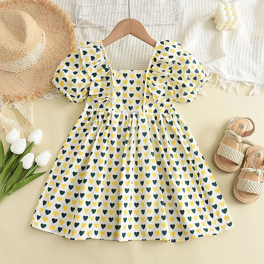 Kids Girls Summer Lace Dress