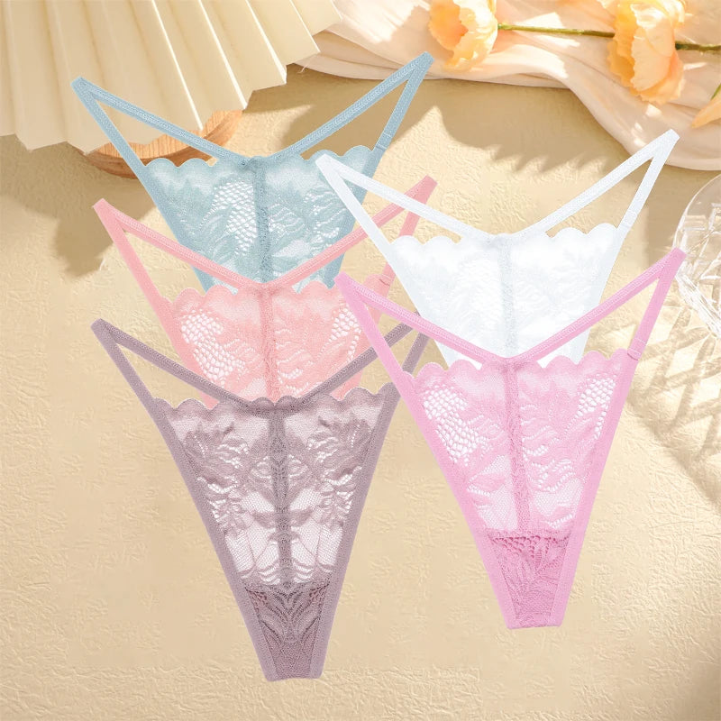 Women's Wireless Deep V Padded Bralette - Striped Knit Bra in 6 Colours (S-XL)