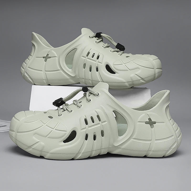 Men's Summer Platform Clogs - Outdoor Water Sandals & Beach Slides