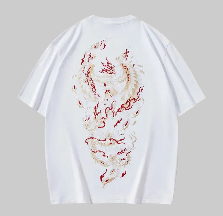 Phoenix Embroidered T-Shirt