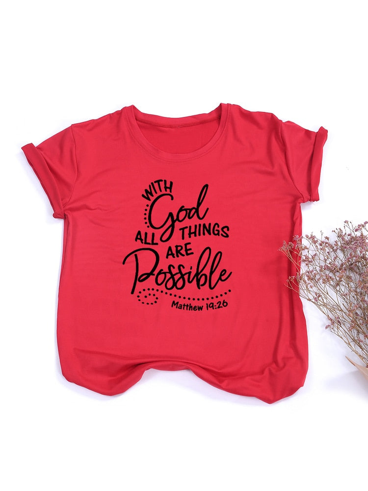 Women's Christian T Shirt