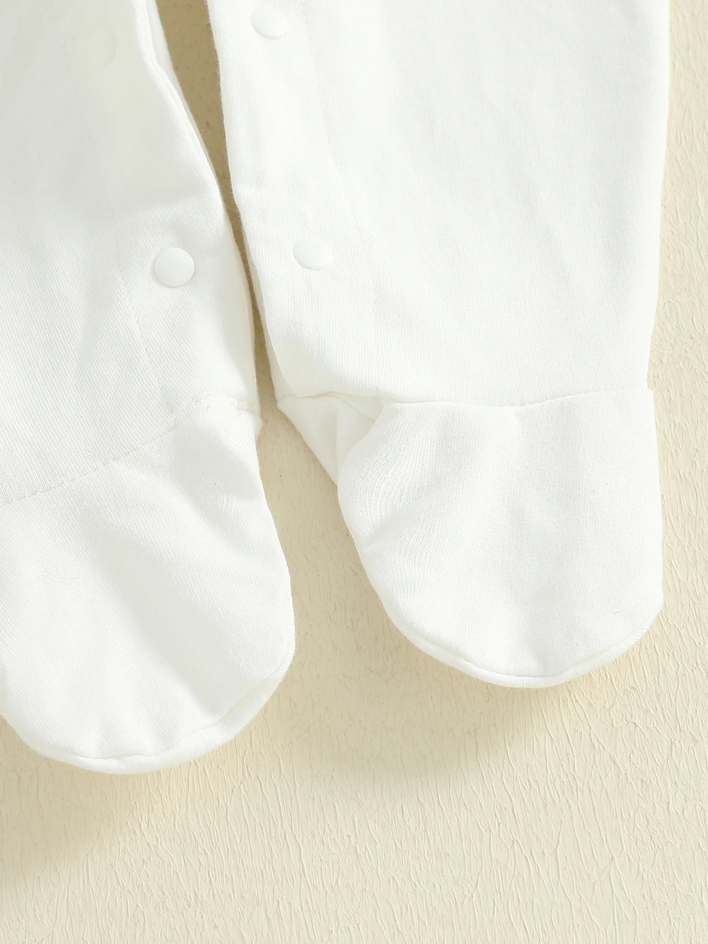 Gentleman Newborn Baby Romper - Footed Jumpsuit with Lapel