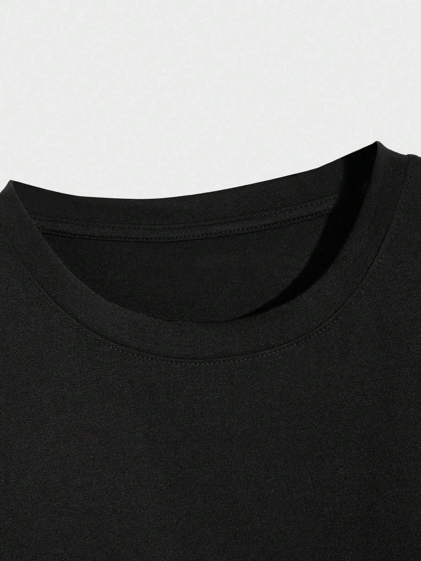 Men's It's Not That Serious Print Summer Breathable T-Shirt