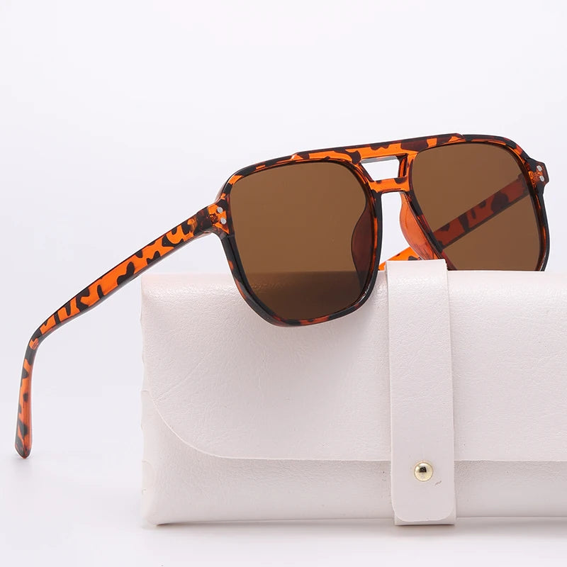 Men's Retro Plastics Frame UV400
