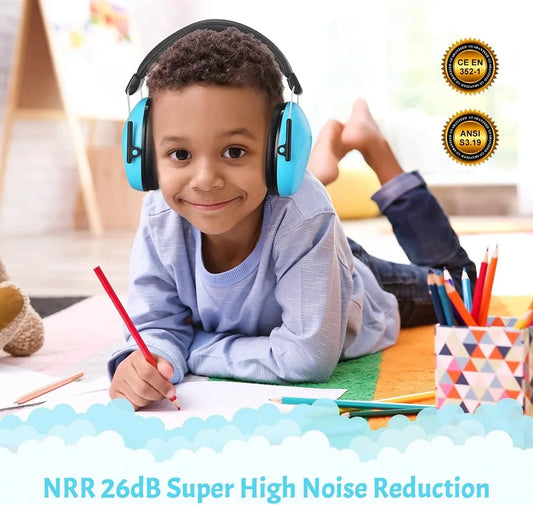 Children's Adjustable  Noise Reduction Ear Protection Earmuffs Defenders 25db