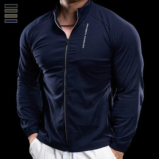 Men's Thicker Pullover Zipper Pullover  Run Outdoor Turtleneck Sweatshirt