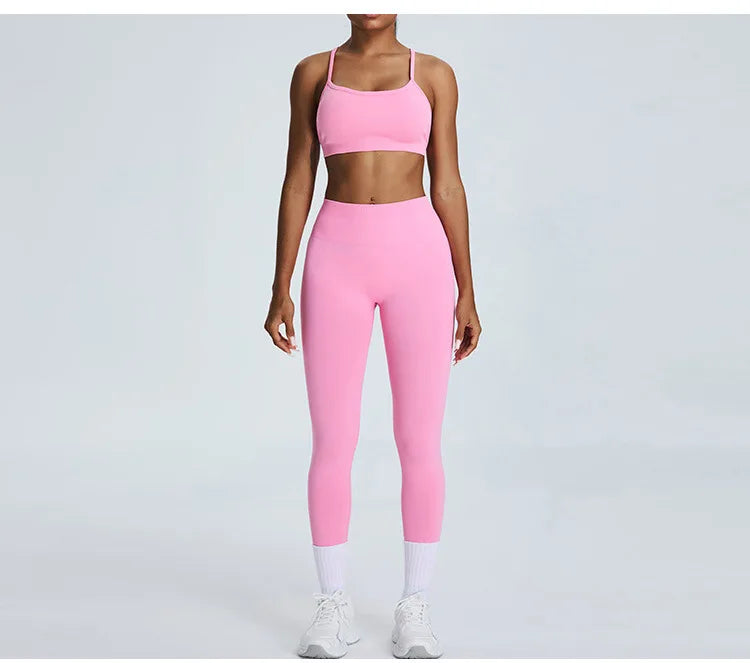 Women's High Waist Yoga Pants Fitness Running Tights Push Up Sports Gym Workout Leggings