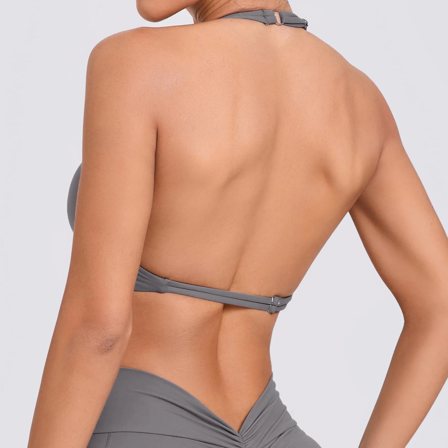 Women's Adjustable Yoga Bra Running Workout Underwear Fitness Push up Quick-Dry Sportswear Gym Top Scrunch Sports Bra